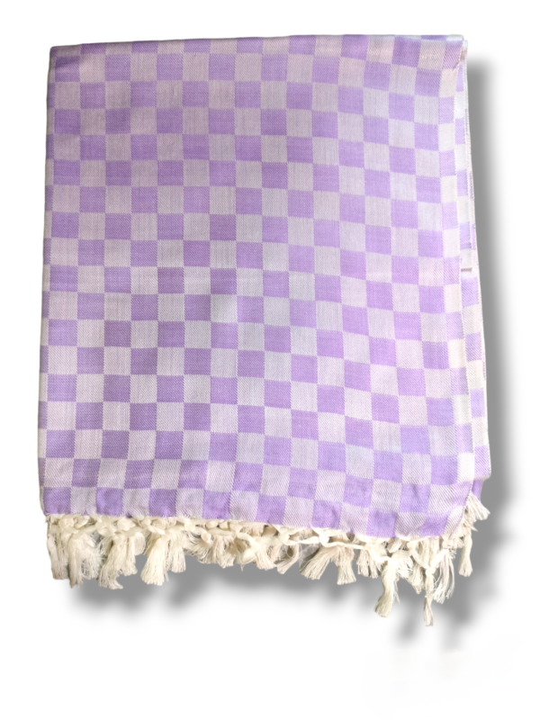 Bhagalpuri Silk Chadar Purple 3D Comforter/Blanket/Duvet